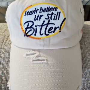 Distressed Denim Hat Adjustable Strapback